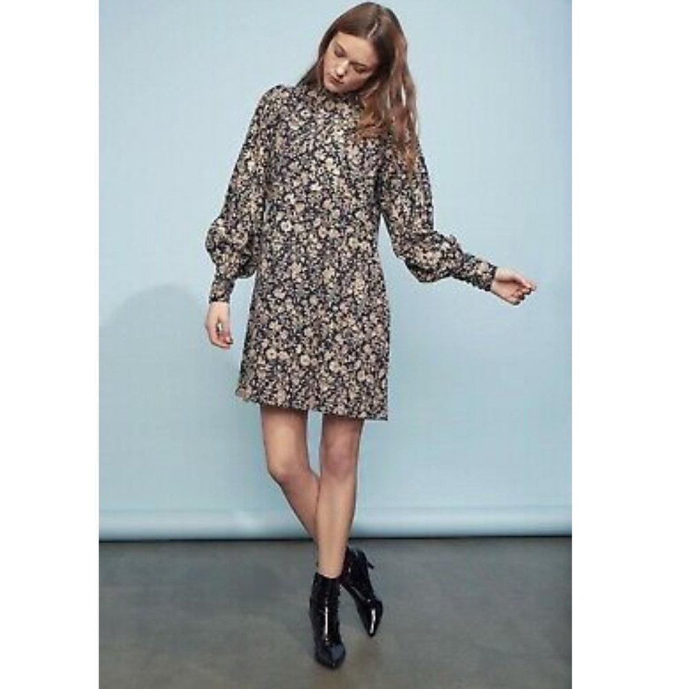 Anthropologie Antik Batik Eyelet Carlita Dress